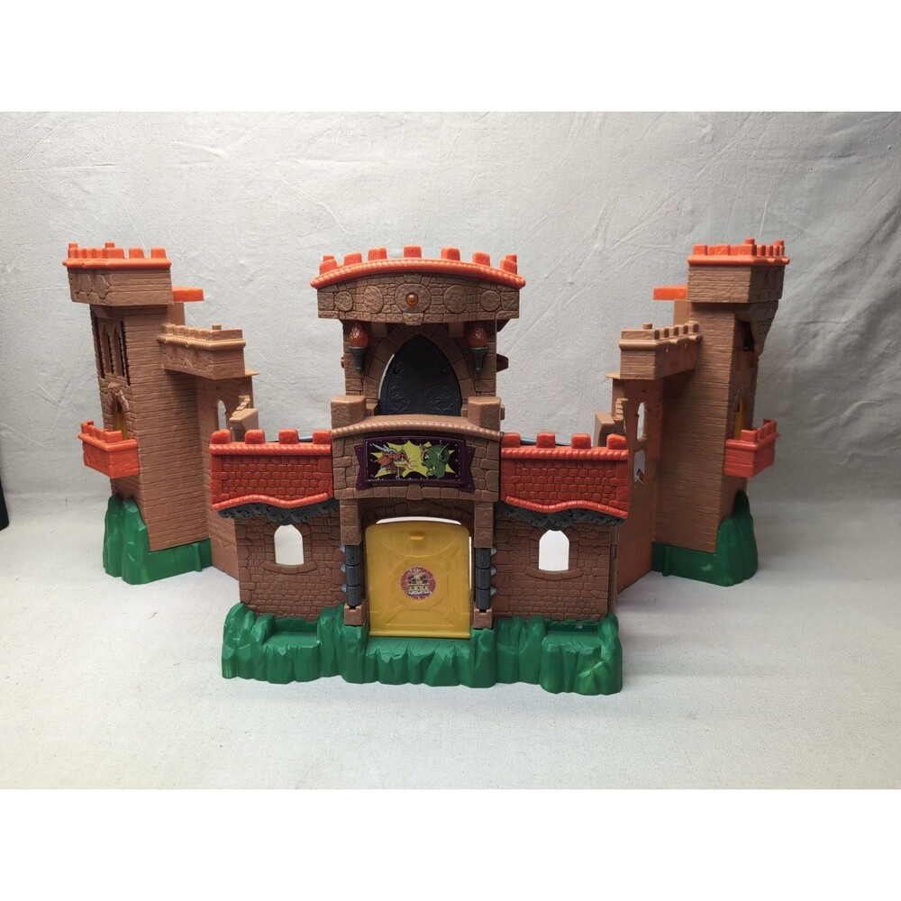 Fisher Price Imaginext Eagle Talon Medieval Castle 2012 Mattel Castle Sound Work - Picture 3 of 16